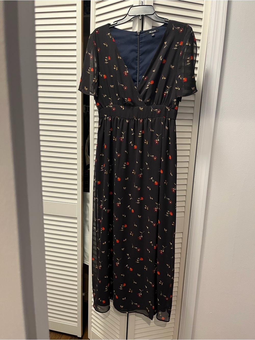 EUC Madewell Floral Maxi Dress - Picture 3 of 6